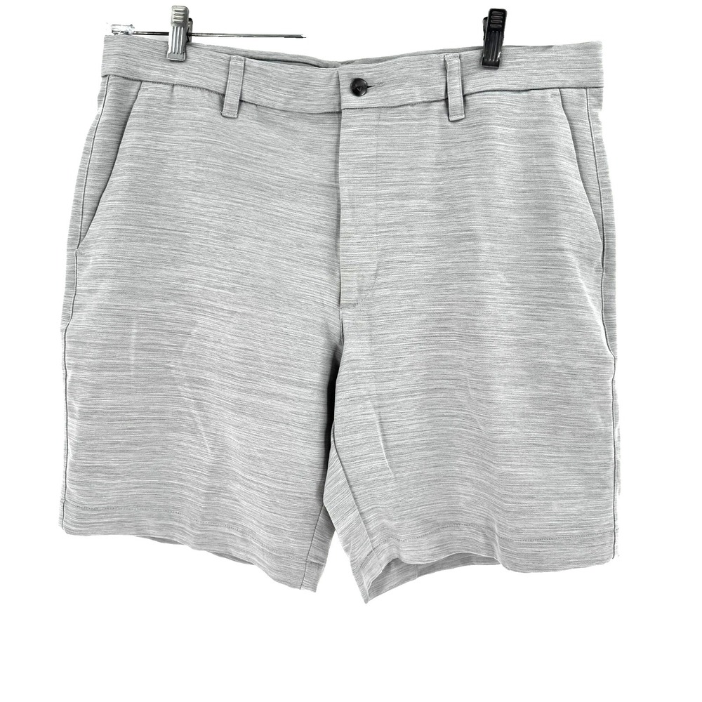Callaway Golf Shorts Men's 36 Gray Activewear Flat Front Performance Preppy